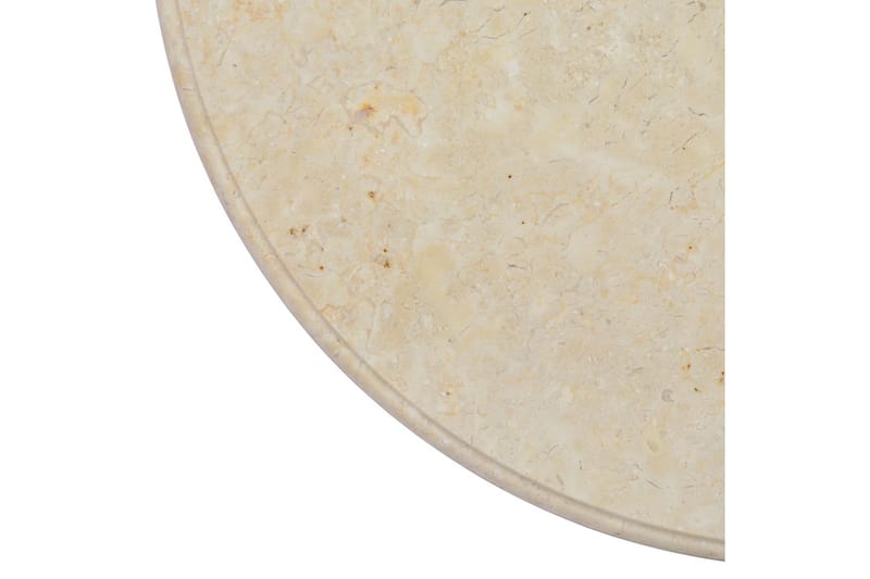 Bordsskiva gräddvit Ã˜60x2,5 cm marmor - Vit - Möbler - Bord & matgrupper - Bordstillbehör - Bordsskiva