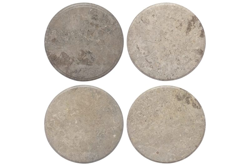 Bordsskiva grå Ã˜40x2,5 cm marmor - Grå - Möbler - Bord & matgrupper - Bordstillbehör - Bordsskiva