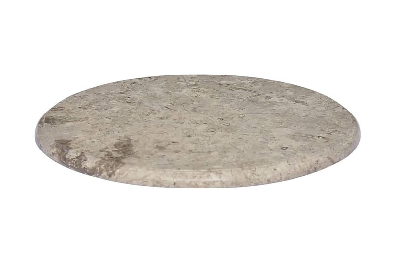Bordsskiva grå Ã˜50x2,5 cm marmor - Grå - Möbler - Bord & matgrupper - Bordstillbehör - Bordsskiva