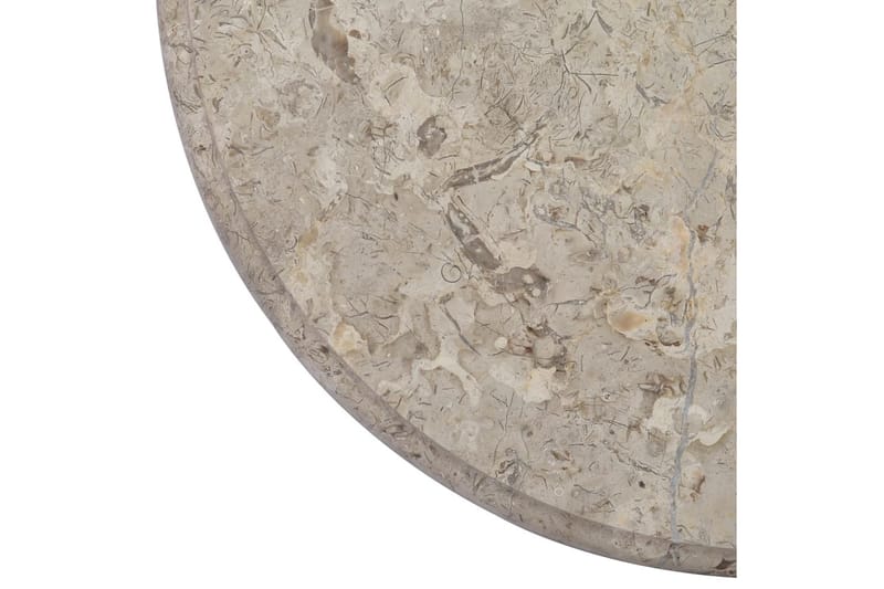 Bordsskiva grå Ã˜50x2,5 cm marmor - Grå - Möbler - Bord & matgrupper - Bordstillbehör - Bordsskiva