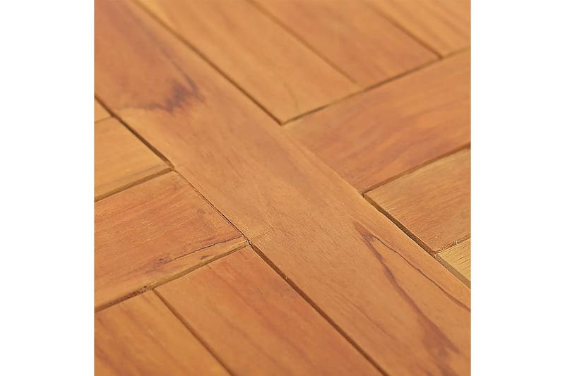Bordsskiva i massiv teak rund 2,5 cm 40 cm - Brun - Möbler - Bord & matgrupper - Bordstillbehör - Bordsskiva