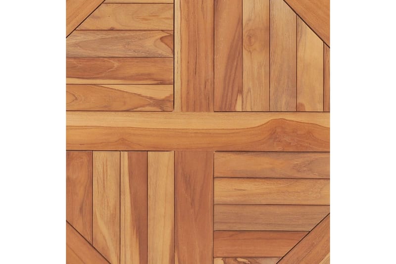 Bordsskiva i massiv teak rund 2,5 cm 60 cm - Brun - Möbler - Bord & matgrupper - Bordstillbehör - Bordsskiva