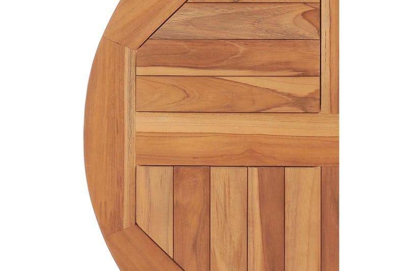Bordsskiva i massiv teak rund 2,5 cm 60 cm - Brun - Möbler - Bord & matgrupper - Bordstillbehör - Bordsskiva