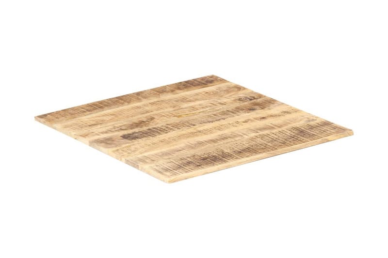 Bordsskiva i massivt mangoträ 15-16 mm 60x60 cm - Brun - Möbler - Bord & matgrupper - Bordstillbehör - Bordsskiva