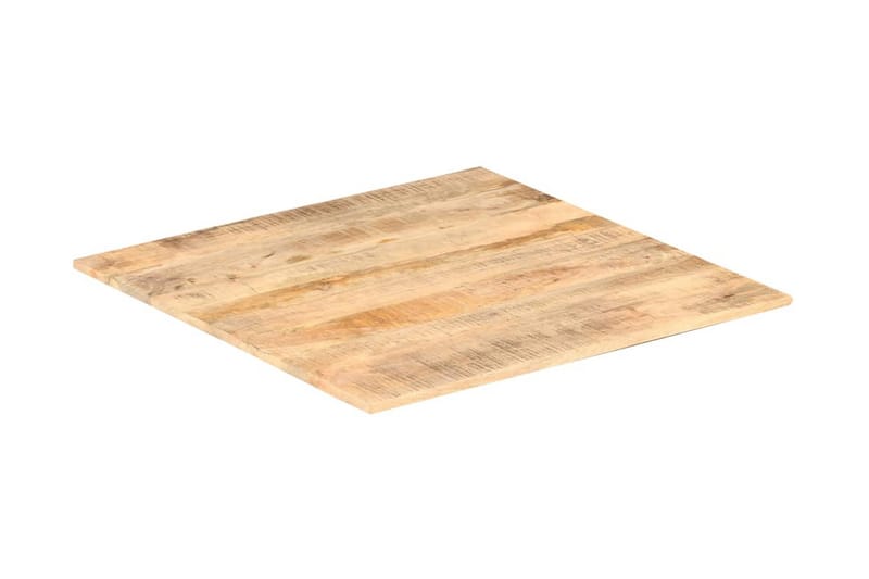 Bordsskiva i massivt mangoträ 15-16 mm 60x60 cm - Brun - Möbler - Bord & matgrupper - Bordstillbehör - Bordsskiva