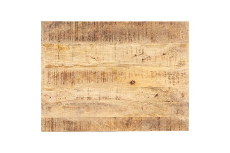 Bordsskiva i massivt mangoträ 15-16 mm 70x60 cm - Brun - Möbler - Bord & matgrupper - Bordstillbehör - Bordsskiva