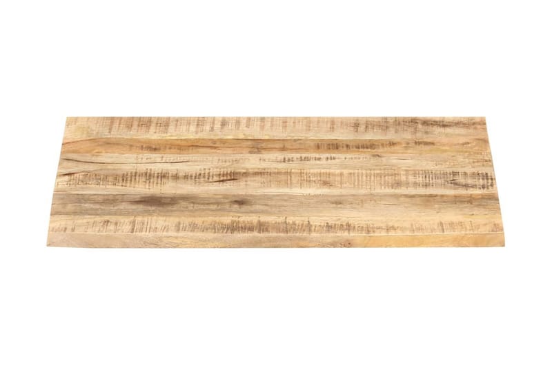 Bordsskiva i massivt mangoträ 25-27 mm 70x60 cm - Brun - Möbler - Bord & matgrupper - Bordstillbehör - Bordsskiva