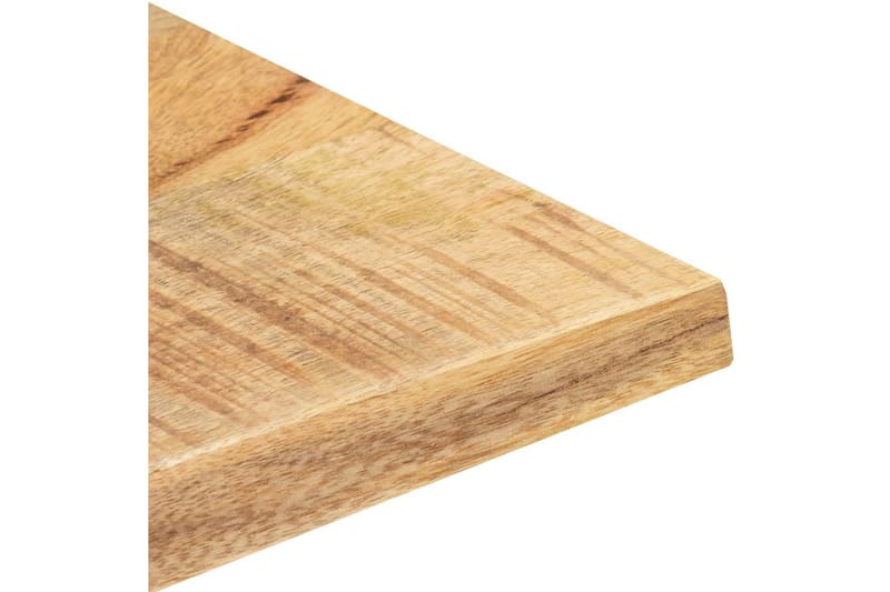 Bordsskiva i massivt mangoträ 25-27 mm 80x70 cm - Brun - Möbler - Bord & matgrupper - Bordstillbehör - Bordsskiva
