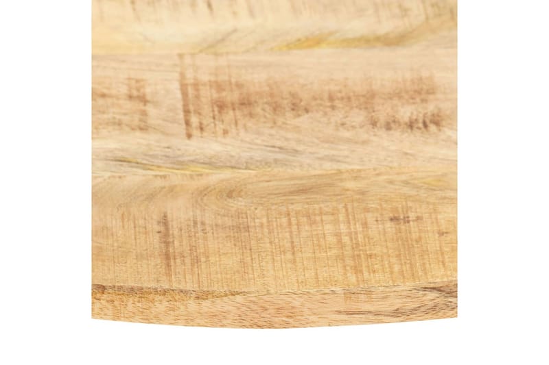Bordsskiva i massivt mangoträ rund 15-16 mm 60 cm - Brun - Möbler - Bord & matgrupper - Bordstillbehör - Bordsskiva