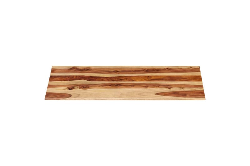 Bordsskiva i massivt sheshamträ 15-16 mm 60x140 cm - Brun - Möbler - Bord & matgrupper - Bordstillbehör - Bordsskiva