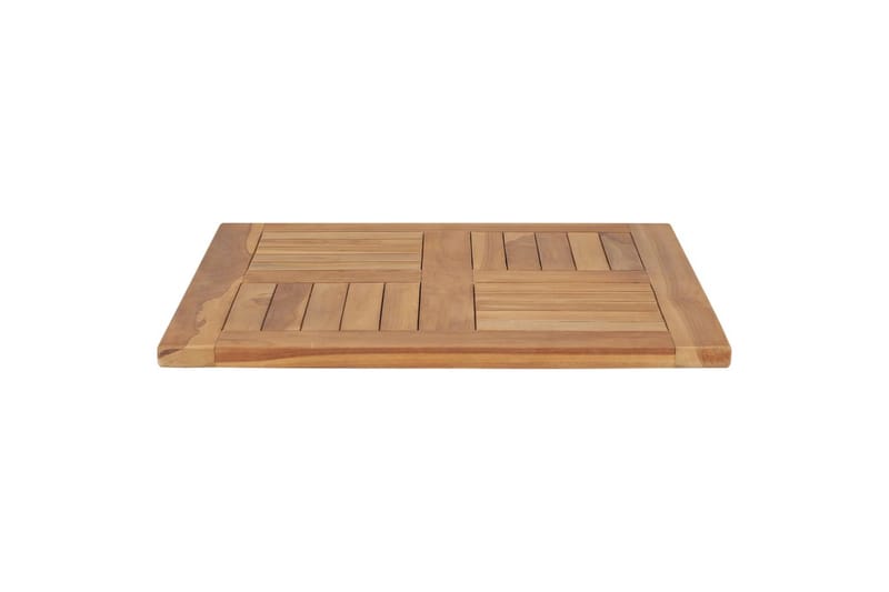 Bordsskiva massiv teak 60x60x2,5 cm - Brun - Möbler - Bord & matgrupper - Bordstillbehör - Bordsskiva
