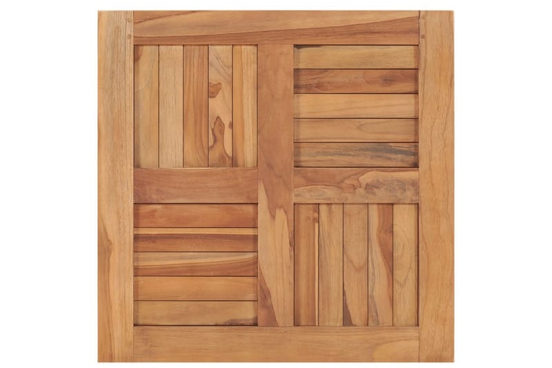 Bordsskiva massiv teak 60x60x2,5 cm - Brun - Möbler - Bord & matgrupper - Bordstillbehör - Bordsskiva