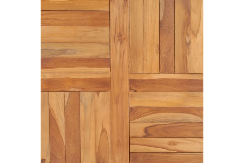 Bordsskiva massiv teak 70x70x2,5 cm - Brun - Möbler - Bord & matgrupper - Bordstillbehör - Bordsskiva
