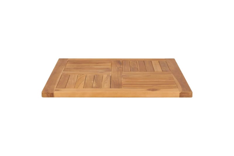 Bordsskiva massiv teak 70x70x2,5 cm - Brun - Möbler - Bord & matgrupper - Bordstillbehör - Bordsskiva