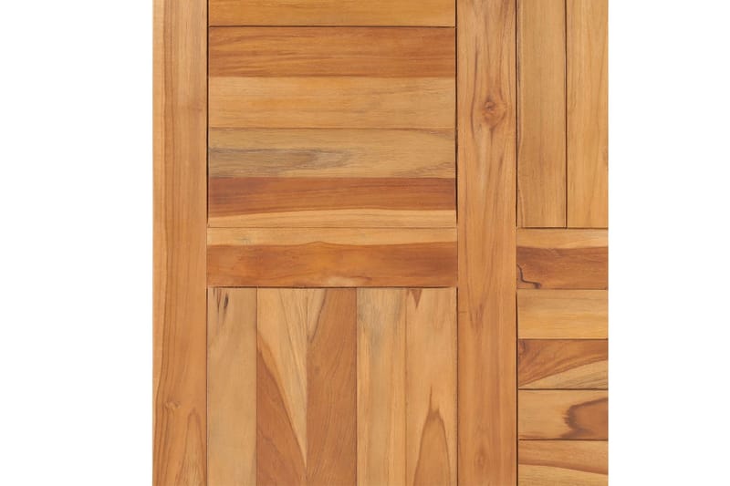 Bordsskiva massiv teak 70x70x2,5 cm - Brun - Möbler - Bord & matgrupper - Bordstillbehör - Bordsskiva