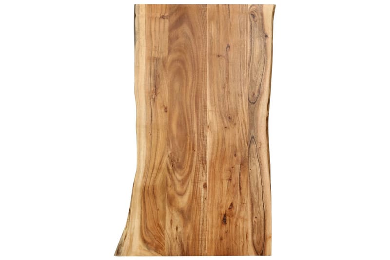 Bordsskiva massivt akaciaträ 100x(50-60)x2,5 cm - Brun - Möbler - Bord & matgrupper - Bordstillbehör - Bordsskiva