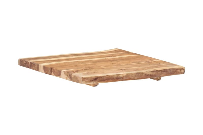 Bordsskiva massivt akaciaträ 58x(50-60)x3,8 cm - Brun - Möbler - Bord & matgrupper - Bordstillbehör - Bordsskiva