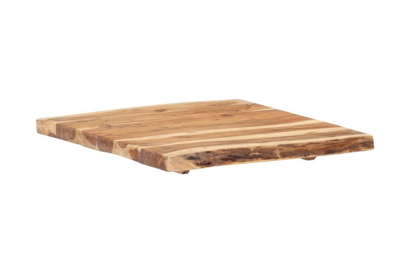 Bordsskiva massivt akaciaträ 58x(50-60)x3,8 cm - Brun - Möbler - Bord & matgrupper - Bordstillbehör - Bordsskiva