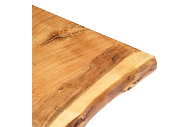 Bordsskiva massivt akaciaträ 58x(50-60)x3,8 cm - Brun - Möbler - Bord & matgrupper - Bordstillbehör - Bordsskiva