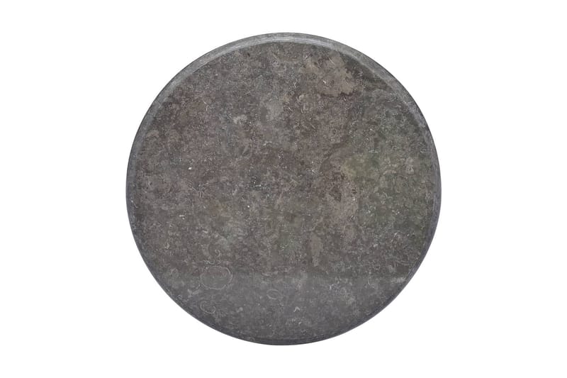 Bordsskiva svart Ã˜60x2,5 cm marmor - Svart - Bordsskiva