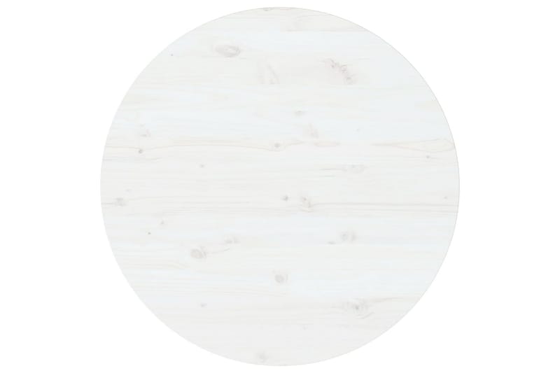 Bordsskiva vit 90x2,5 cm massiv furu - Vit - Möbler - Bord & matgrupper - Bordstillbehör - Bordsskiva