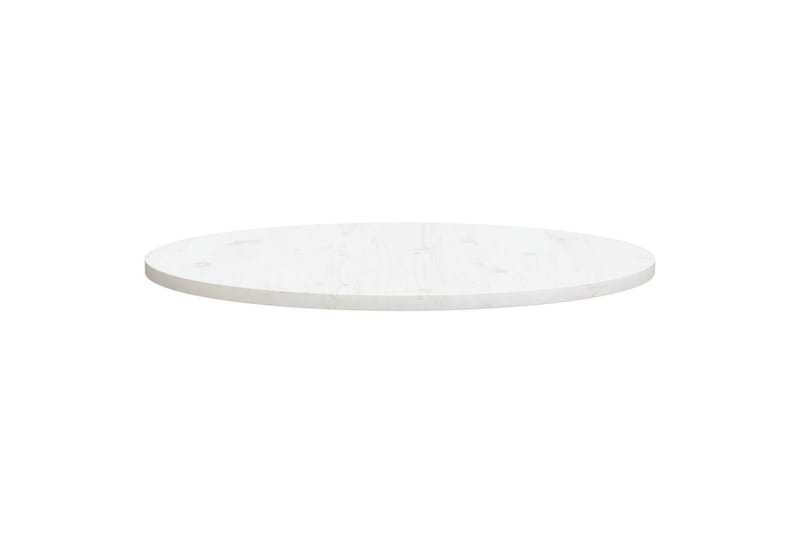 Bordsskiva vit 90x2,5 cm massiv furu - Vit - Möbler - Bord & matgrupper - Bordstillbehör - Bordsskiva