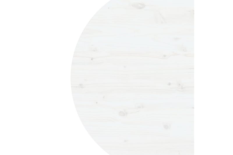 Bordsskiva vit 90x2,5 cm massiv furu - Vit - Möbler - Bord & matgrupper - Bordstillbehör - Bordsskiva