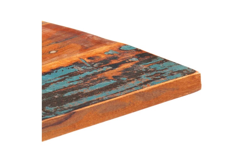 Fyrkantig bordsskiva 60x60cm 25-27 mm massivt återvunnet trä - Flerfärgad - Möbler - Bord & matgrupper - Bordstillbehör - Bordsskiva