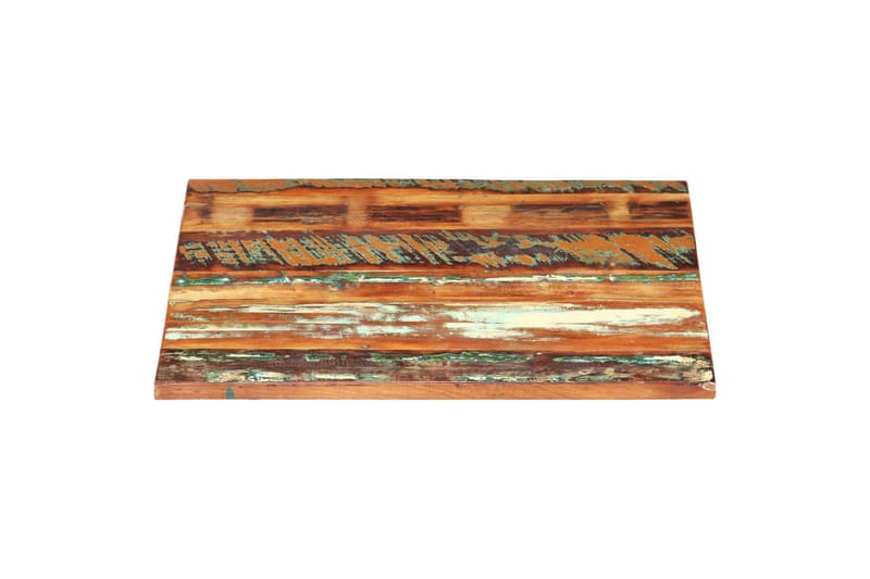 Fyrkantig bordsskiva 60x60cm 25-27 mm massivt återvunnet trä - Flerfärgad - Möbler - Bord & matgrupper - Bordstillbehör - Bordsskiva