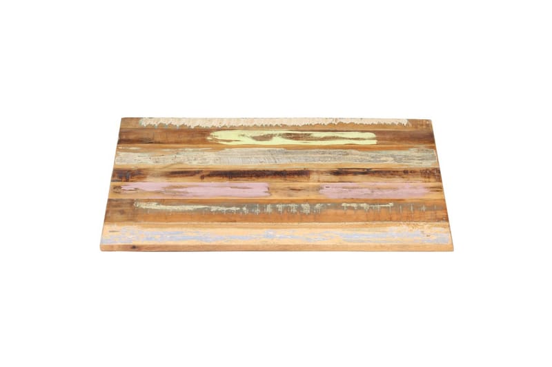Fyrkantig bordsskiva 70x70 cm 15-16 mm massivt återvunnet tr - Flerfärgad - Möbler - Bord & matgrupper - Bordstillbehör - Bordsskiva