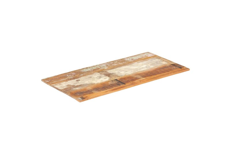 Rektangulär bordsskiva 60x100cm 15-16mm massivt återvunnet t - Flerfärgad - Möbler - Bord & matgrupper - Bordstillbehör - Bordsskiva