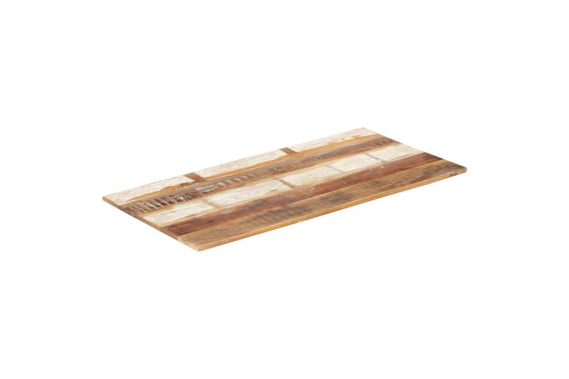 Rektangulär bordsskiva 60x100cm 15-16mm massivt återvunnet t - Flerfärgad - Möbler - Bord & matgrupper - Bordstillbehör - Bordsskiva
