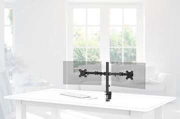 HAMA Monitorfäste För Två Bildskärmar 13- 32 - Möbler - Bord & matgrupper - Bordstillbehör