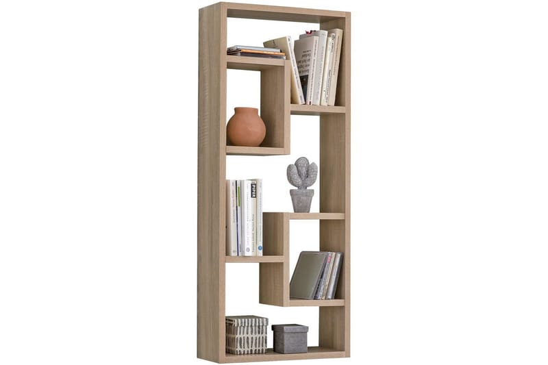 Vägghylla Wohnling melaminbelagd MDF, förvaringshylla, modern stil Sonoma - Sonoma - Möbler - Bord & matgrupper - Bordstillbehör - Il�äggsskiva & klaff