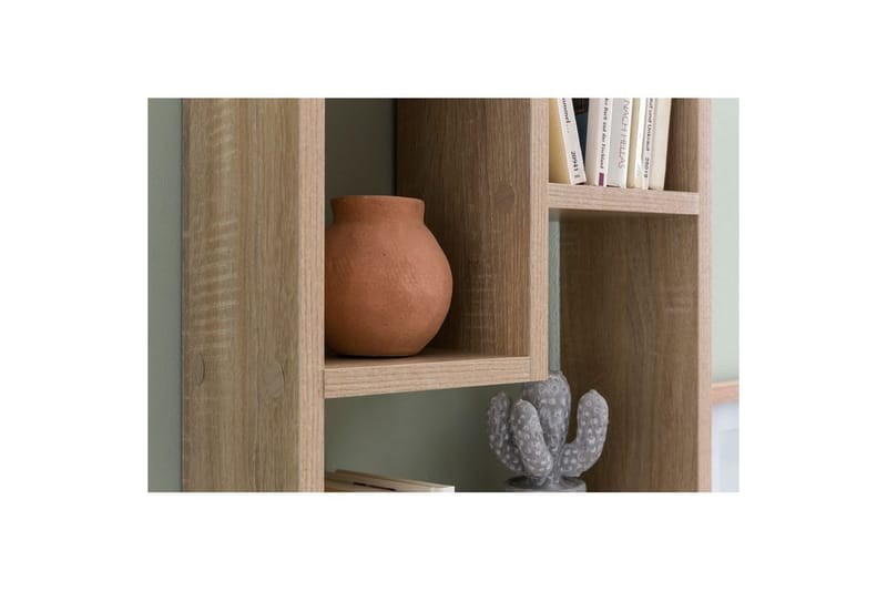 Vägghylla Wohnling melaminbelagd MDF, förvaringshylla, modern stil Sonoma - Sonoma - Möbler - Bord & matgrupper - Bordstillbehör - Iläggsskiva & klaff
