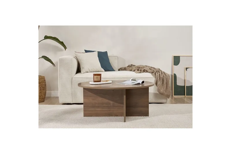 Boro Soffbord 90 cm - Brun - Möbler - Bord & matgrupper - Soffbord