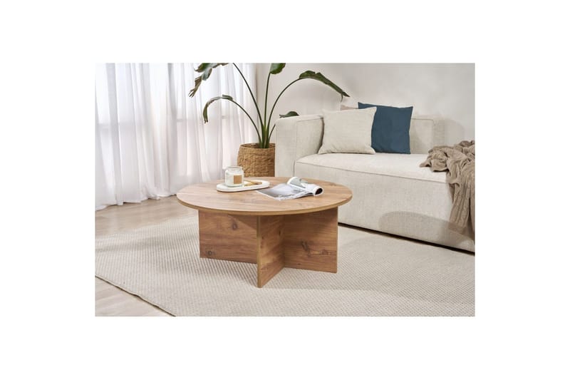 Boro Soffbord 90 cm - Natur - Möbler - Bord & matgrupper - Soffbord