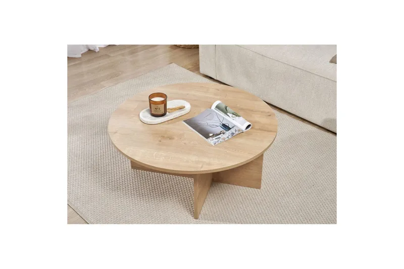 Boro Soffbord 90 cm - Natur - Möbler - Bord & matgrupper - Soffbord