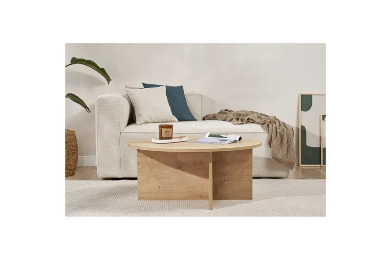 Boro Soffbord 90 cm - Natur - Möbler - Bord & matgrupper - Soffbord