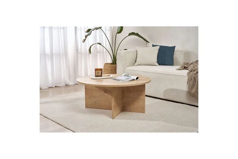 Boro Soffbord 90 cm - Natur - Möbler - Bord & matgrupper - Soffbord