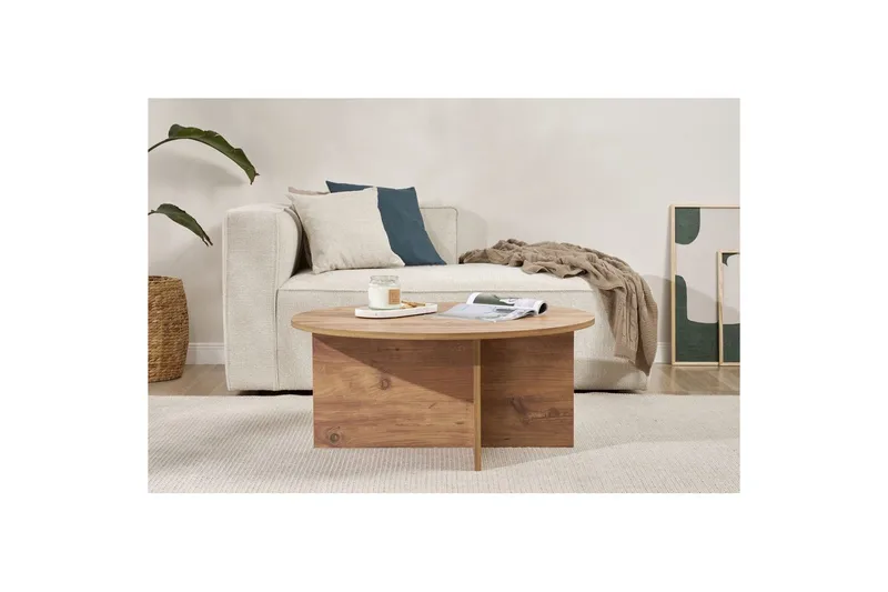 Boro Soffbord 90 cm - Natur - Möbler - Bord & matgrupper - Soffbord