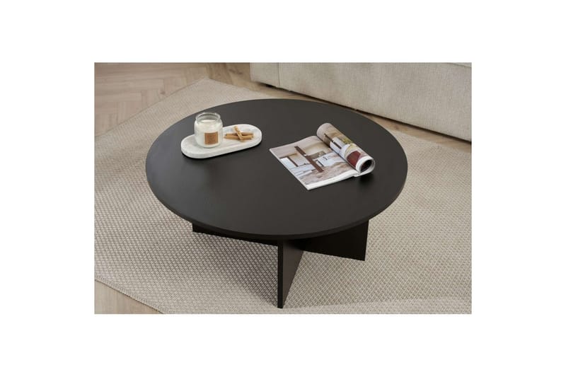 Boro Soffbord 90 cm - Svart - Möbler - Bord & matgrupper - Soffbord