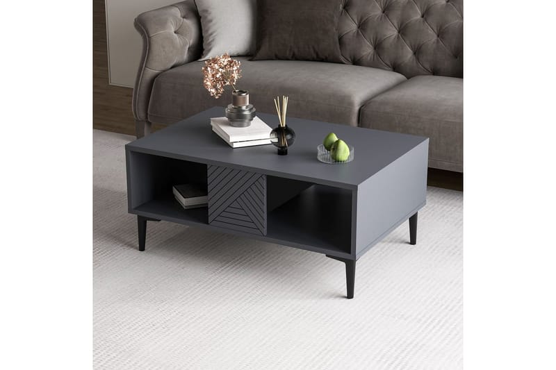 Botswana Soffbord 90 cm - Antracit - Möbler - Bord & matgrupper - Soffbord