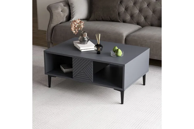 Botswana Soffbord 90 cm - Antracit - Möbler - Bord & matgrupper - Soffbord