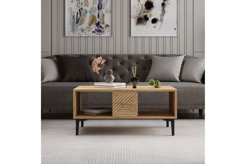 Botswana Soffbord 90 cm - Ek - Möbler - Bord & matgrupper - Soffbord