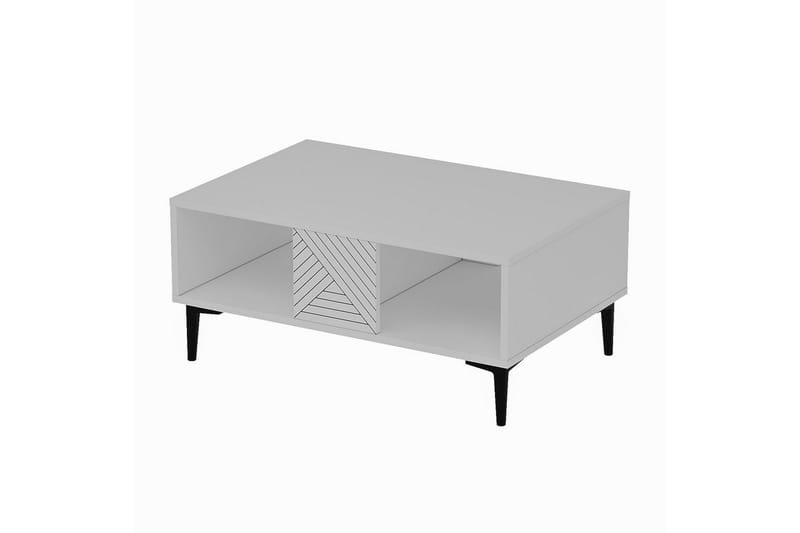 Botswana Soffbord 90 cm - Vit - Möbler - Bord & matgrupper - Soffbord