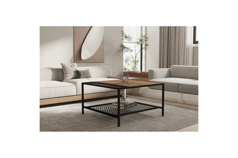 Brightmere Soffbord 80 cm - Brun/Svart - Möbler - Bord & matgrupper - Soffbord