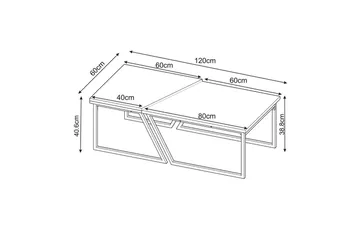 Bulskoll Soffbord 120 cm - Natur - Möbler - Bord & matgrupper - Soffbord