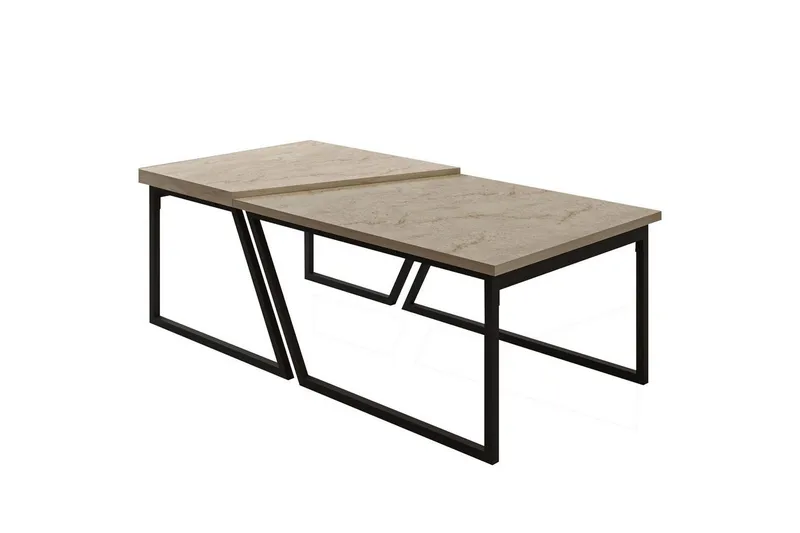 Bulskoll Soffbord 120 cm - Travertine - Möbler - Bord & matgrupper - Soffbord