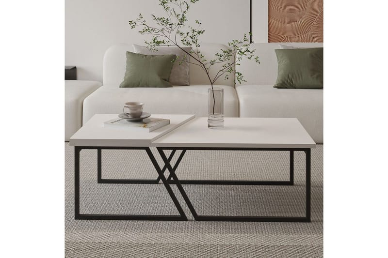 Bulskoll Soffbord 120 cm - Vit - Möbler - Bord & matgrupper - Soffbord
